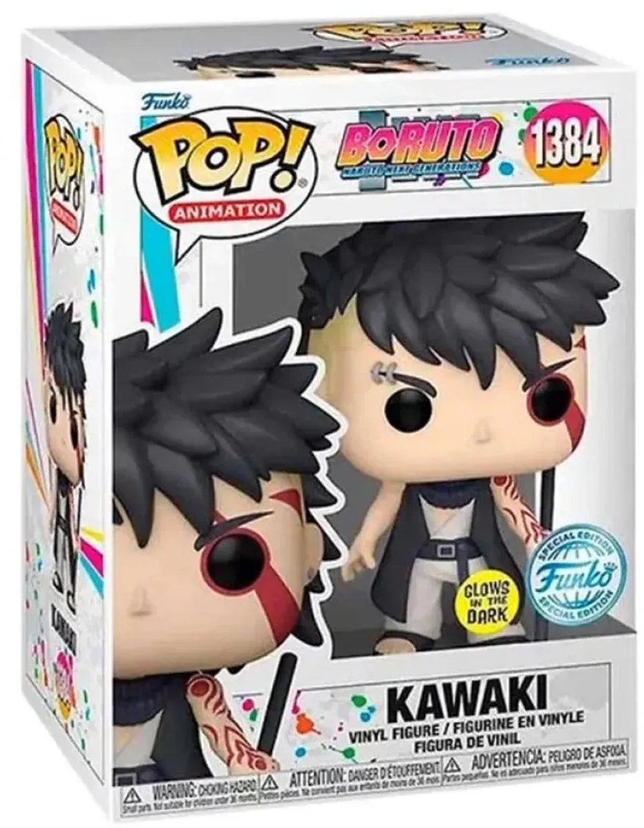Funko Pop! Kawaki Naruto Next Generations #1384 - Glow in the Dark