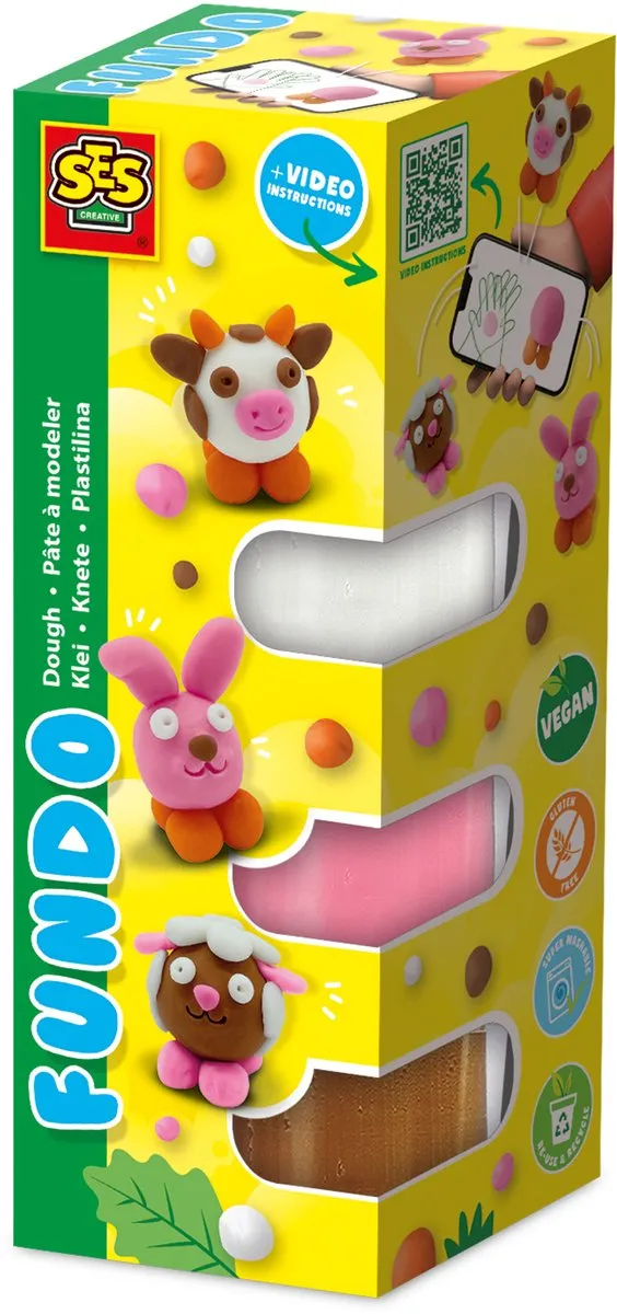 SES Creative FunDo Klei Boerderij Dieren