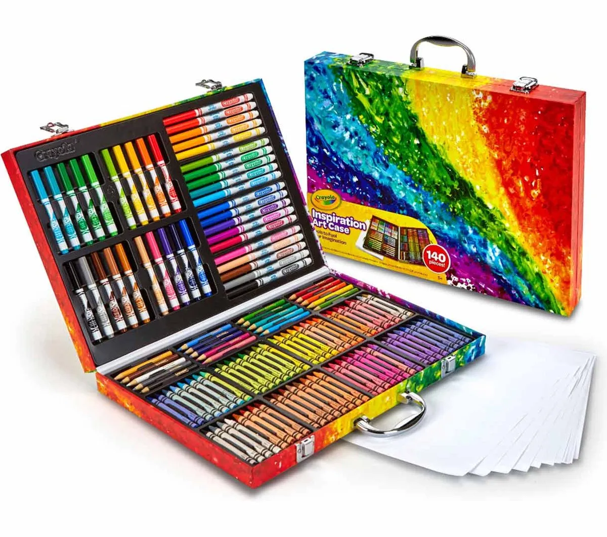 Crayola Rainbow Verfset - 140 Onderdelen - Veelkleurig