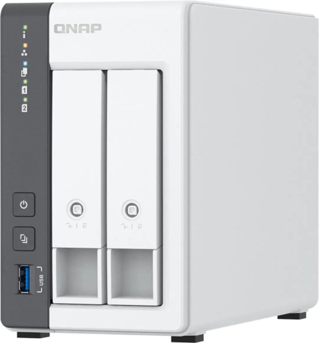 QNAP TS-216G data-opslag-server NAS Tower Cortex-A Cortex-A55 4 GB HDD Wit