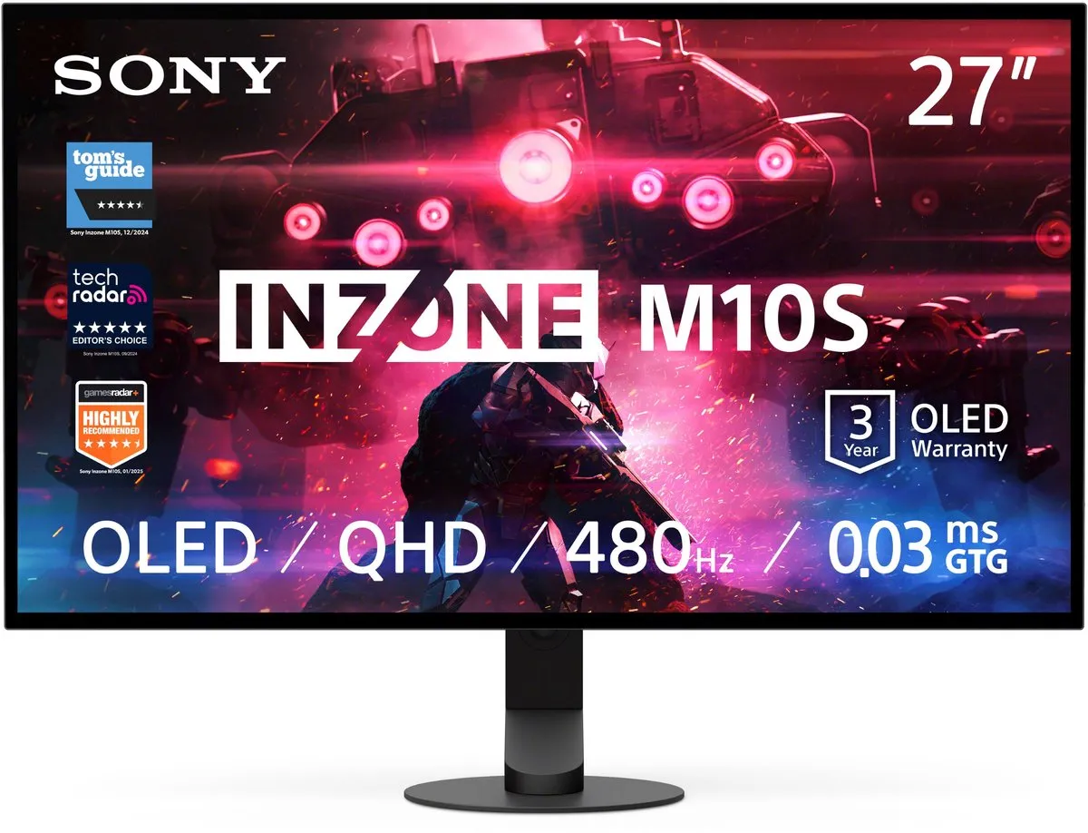 Sony INZONE M10S Gaming Monitor 27" OLED QHD - 480Hz