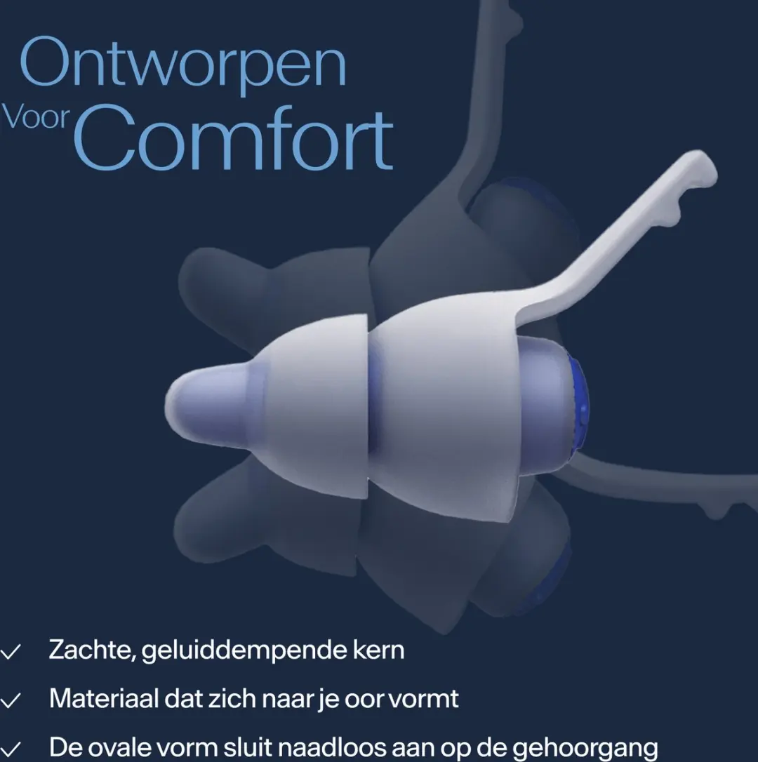 Alpine SleepDeep Oordoppen - 27dB SNR - Multisize (S + M/L) - 2 Paar