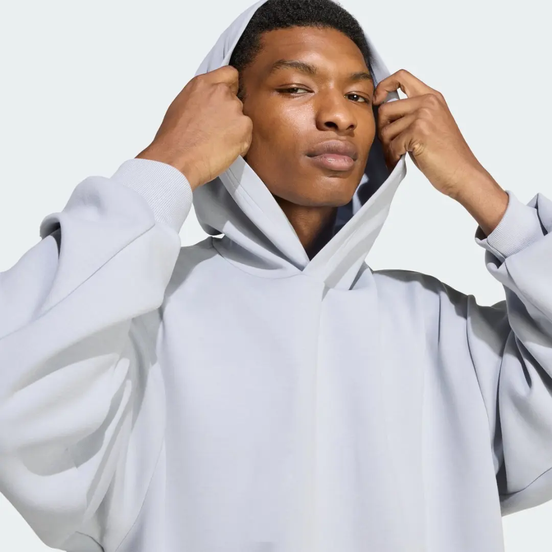 Adidas CC747 Soft Lux Hoodie - Grijs