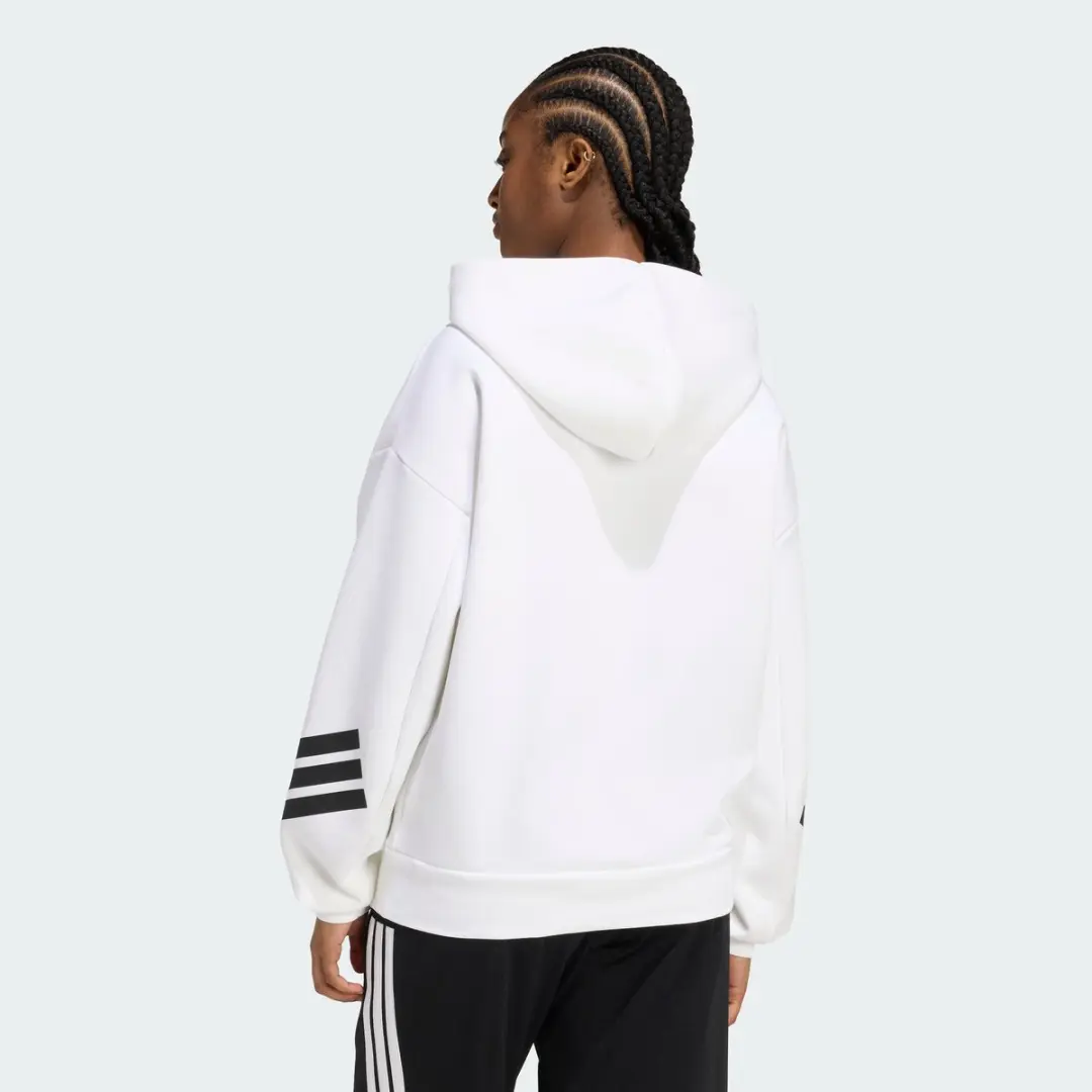 Adidas Future Icons 3-Stripes Hoodie KTE28 - Wit