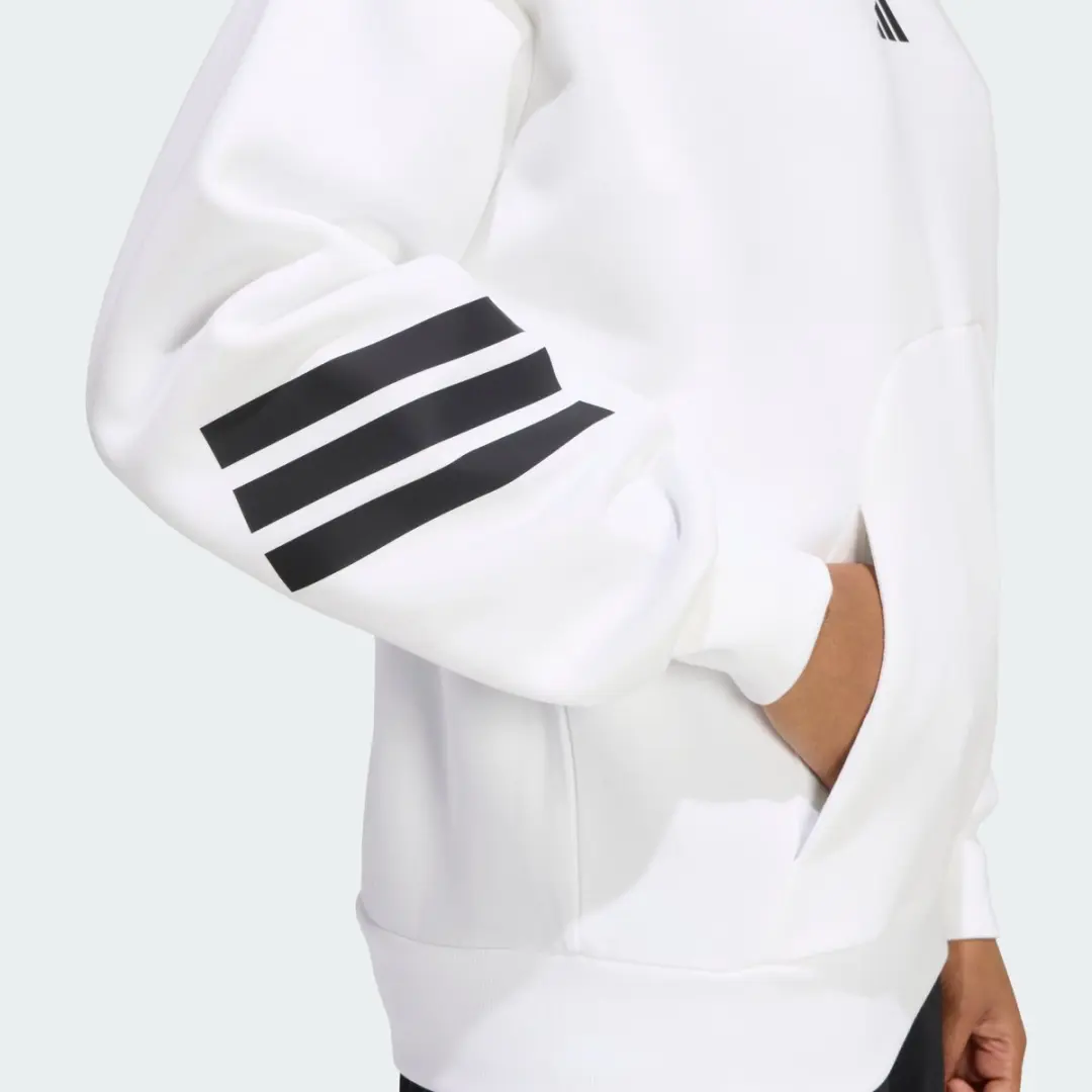 Adidas Future Icons 3-Stripes Hoodie KTE28 - Wit