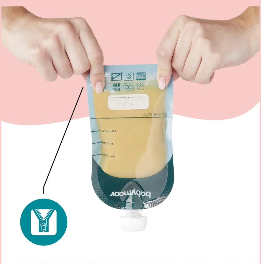 Babymoov Isy Pouches Herbruikbare Knijpzakjes 20 Stuks - 150ml - Multicolor