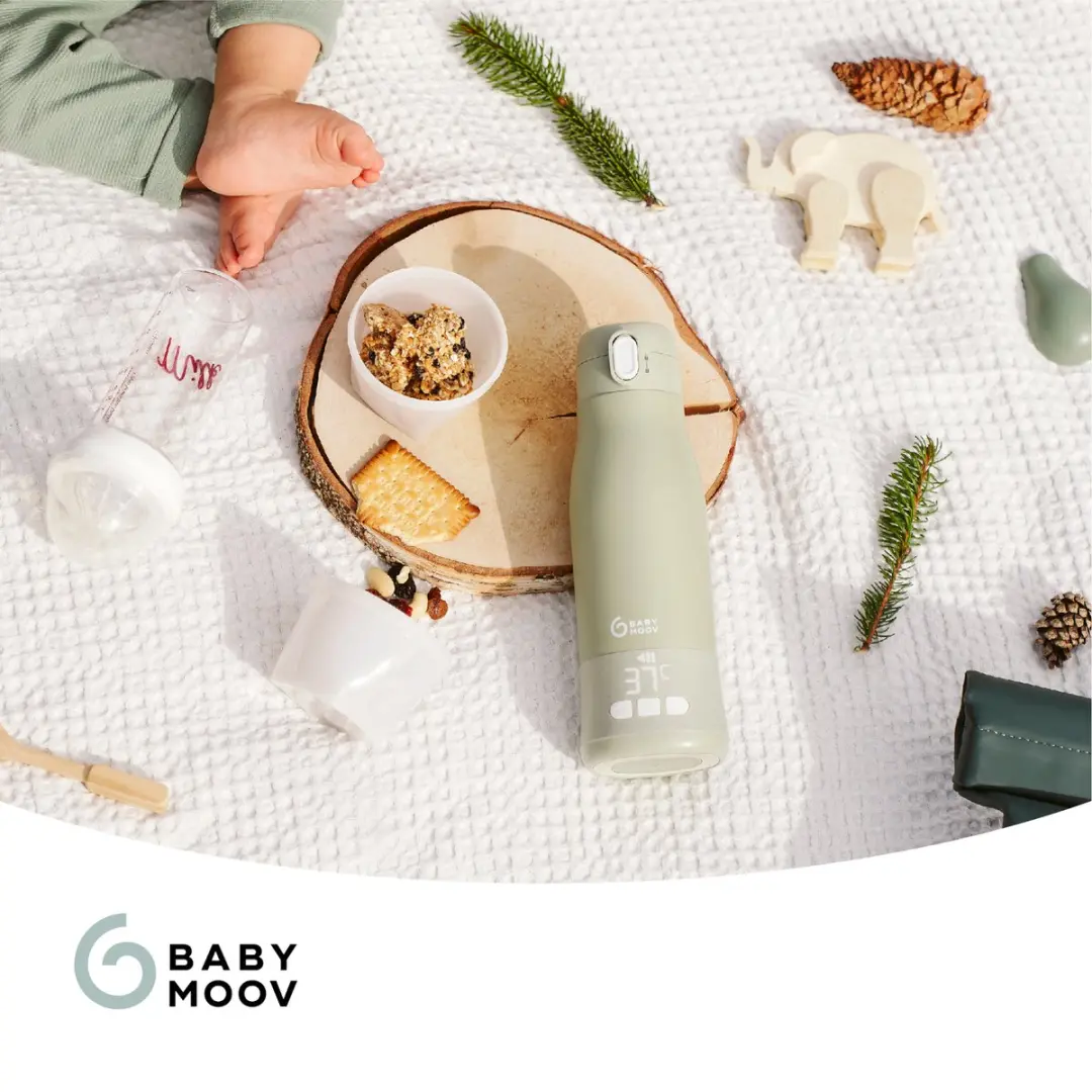 Babymoov Moov & Feed Flessenwarmer - Groen - afbeelding 6 van 6