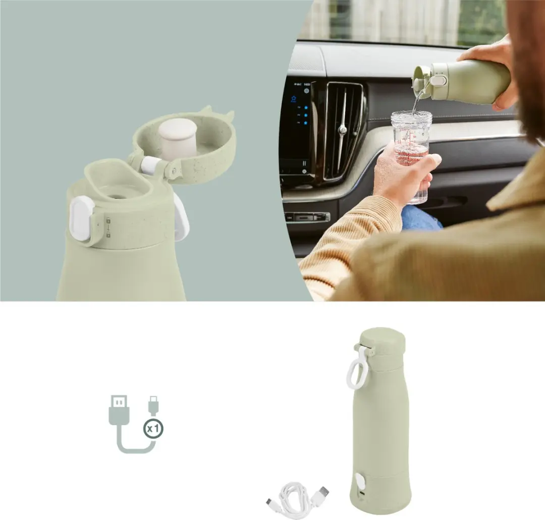 Babymoov Moov & Feed Flessenwarmer - Groen - afbeelding 5 van 6