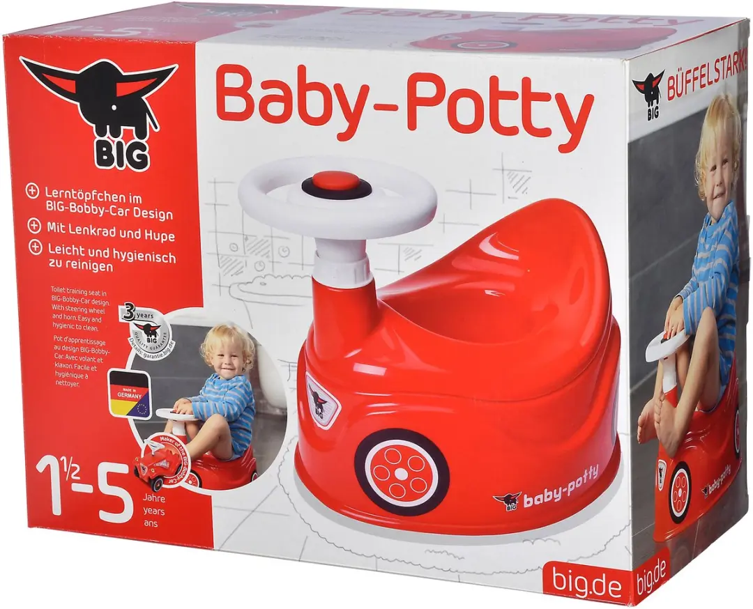 BIG Baby Potty - Rood - afbeelding 6 van 6