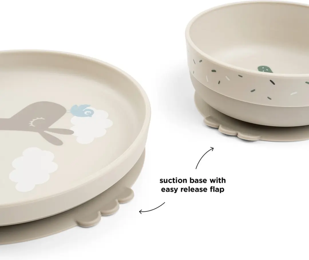 Done By Deer Lalee Foodie Dinner Set 3-delig - Sand - afbeelding 6 van 6