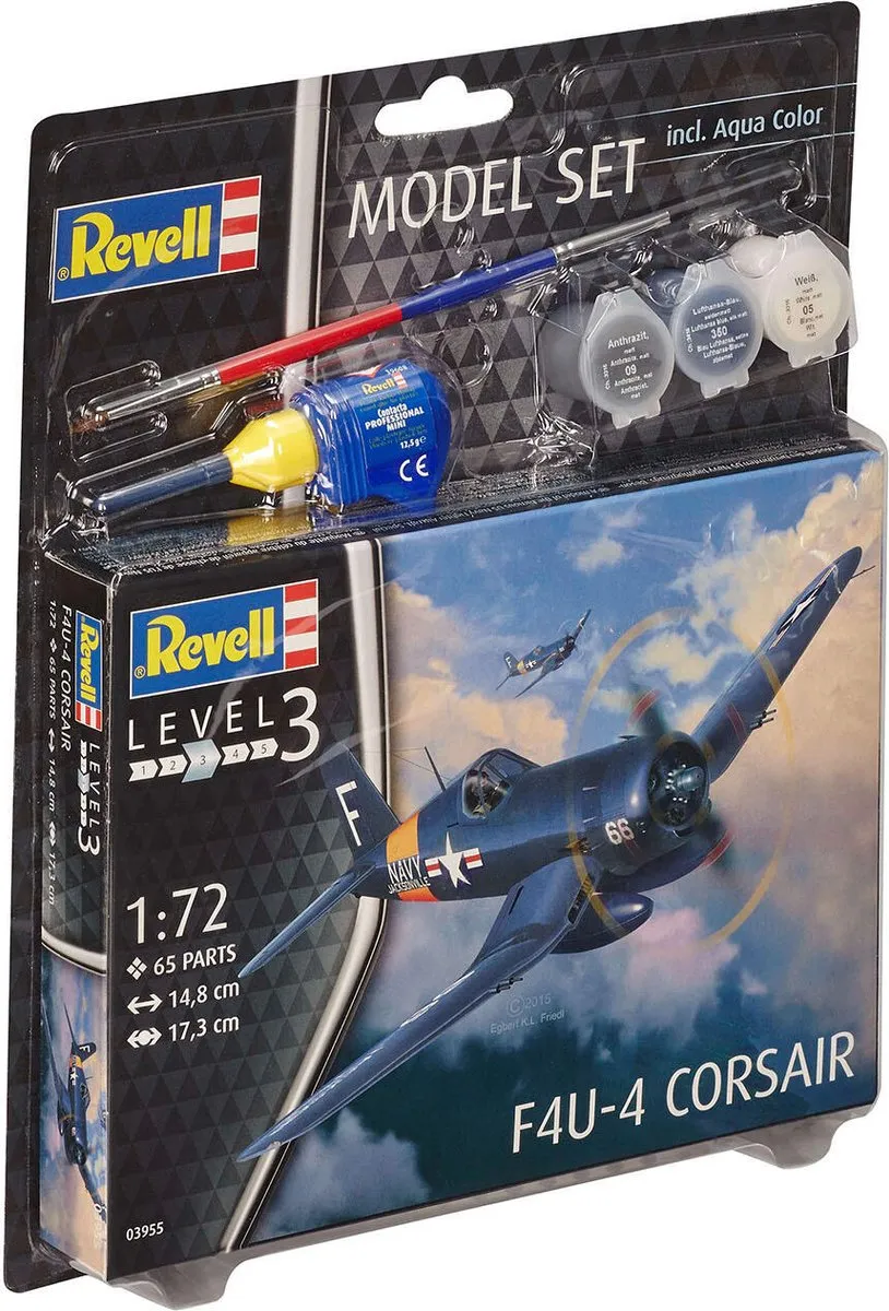 Revell 63955 F4U-4 Corsair Modelbouwpakket 1:72