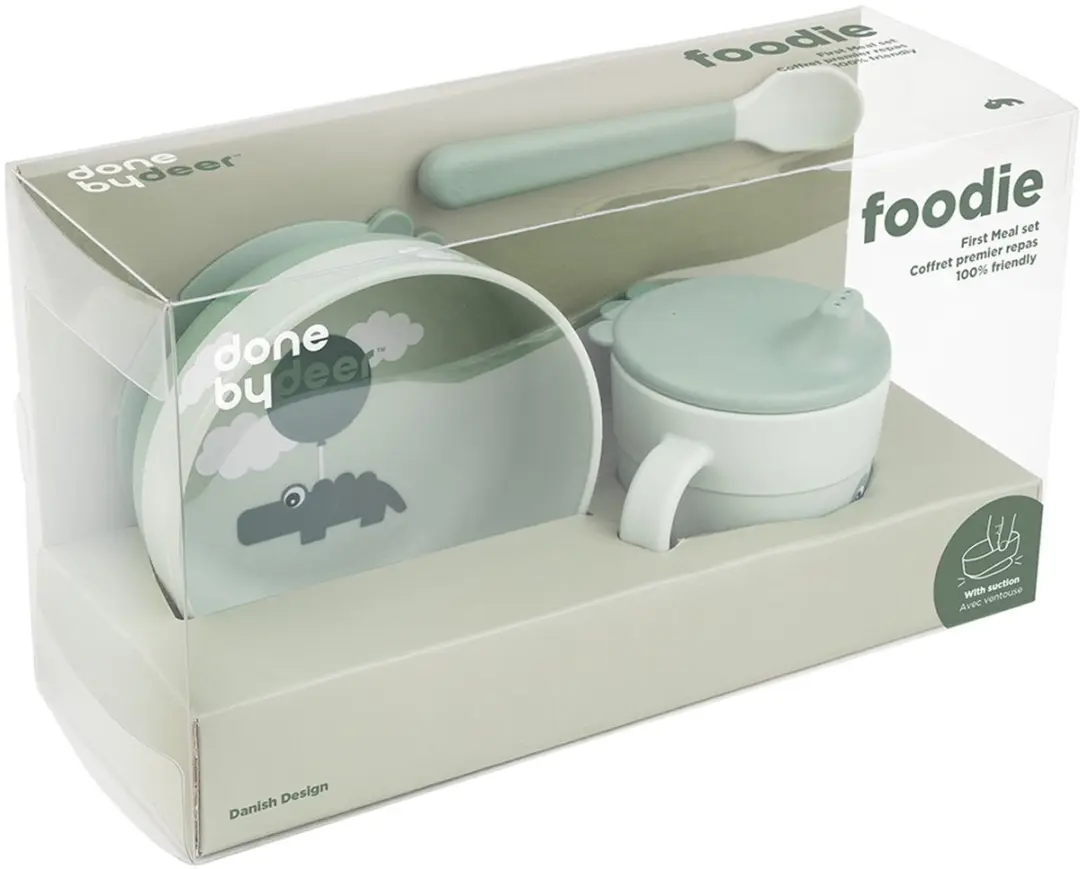Done By Deer Foodie First Meal Set 17733 - 3-delig - Groen - afbeelding 6 van 6