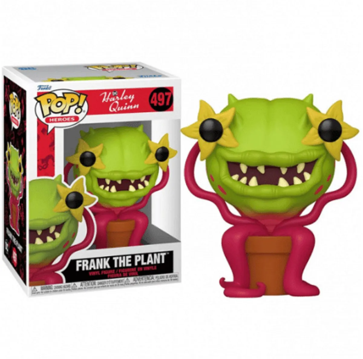 Funko Pop! Harley Quinn Animated Series Frank the Plant - 75847 - afbeelding 6 van 6