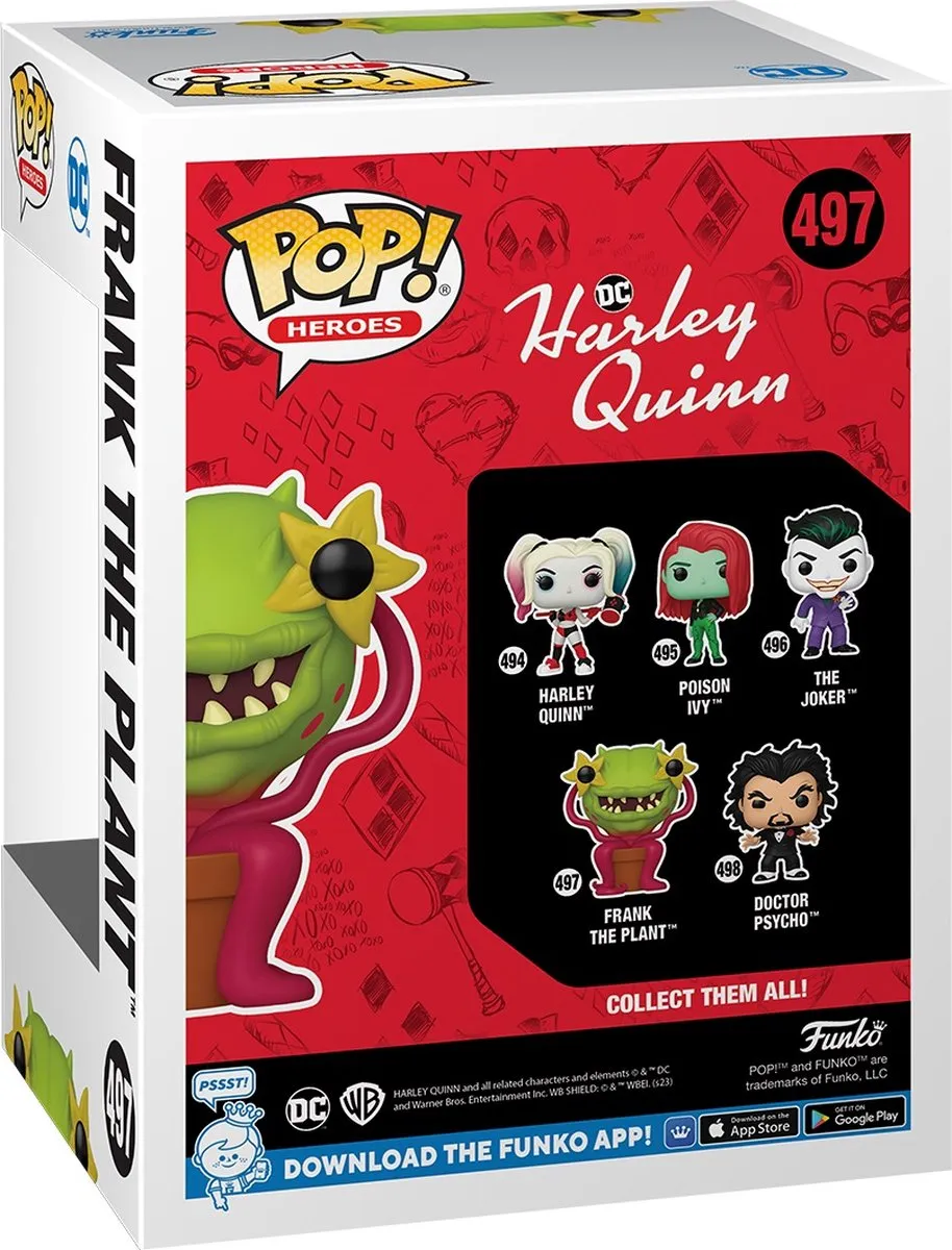 Funko Pop! Harley Quinn Animated Series Frank the Plant - 75847