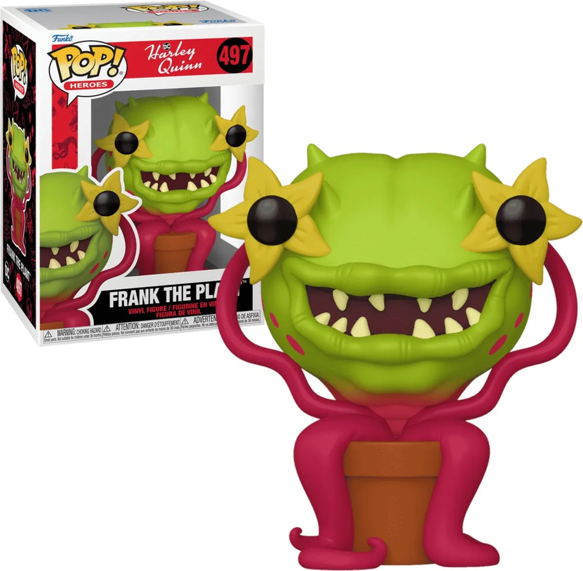 Funko Pop! Harley Quinn Animated Series Frank the Plant - 75847