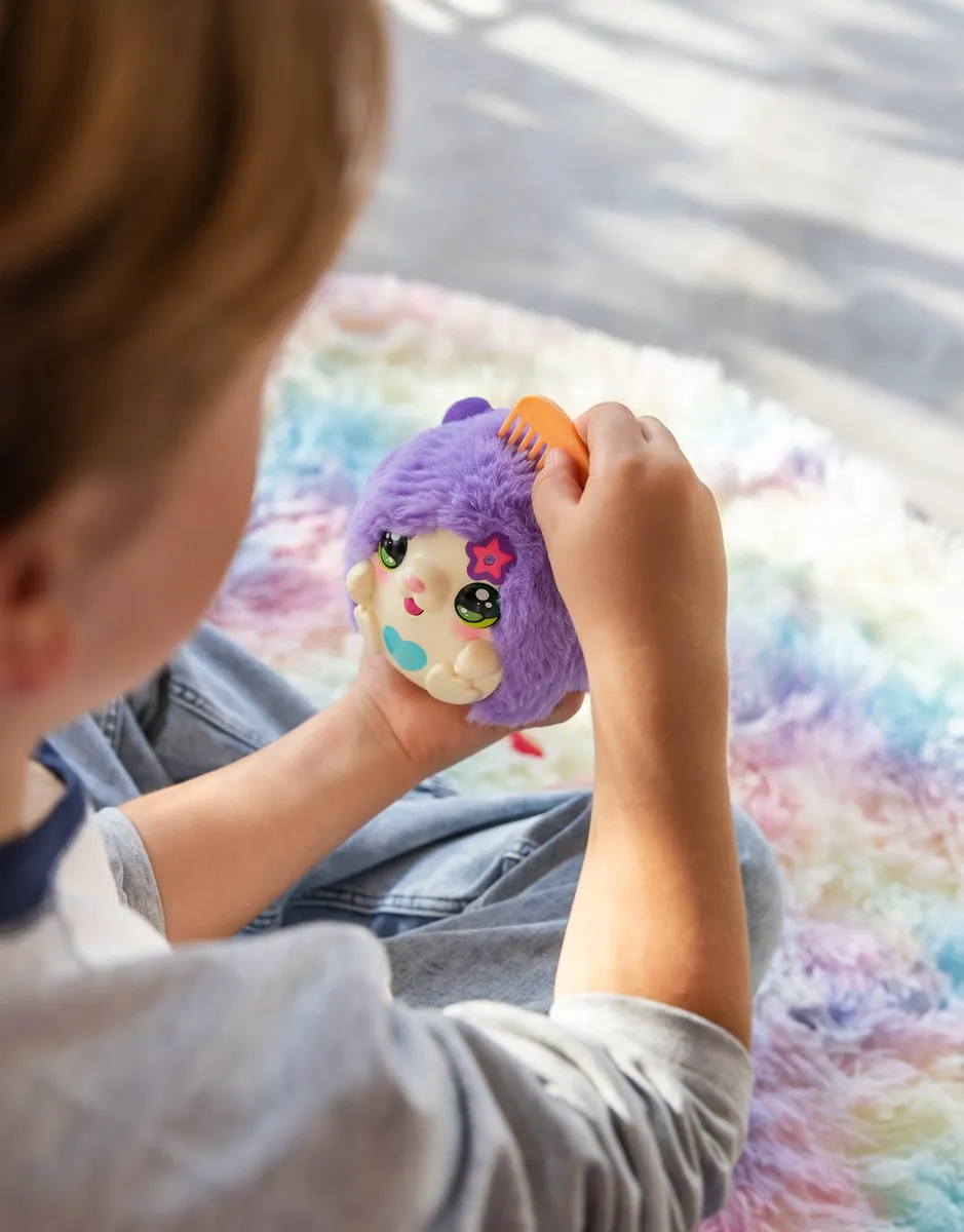 Jumbo Kiss-meez Hamster Interactieve Knuffel - Paars
