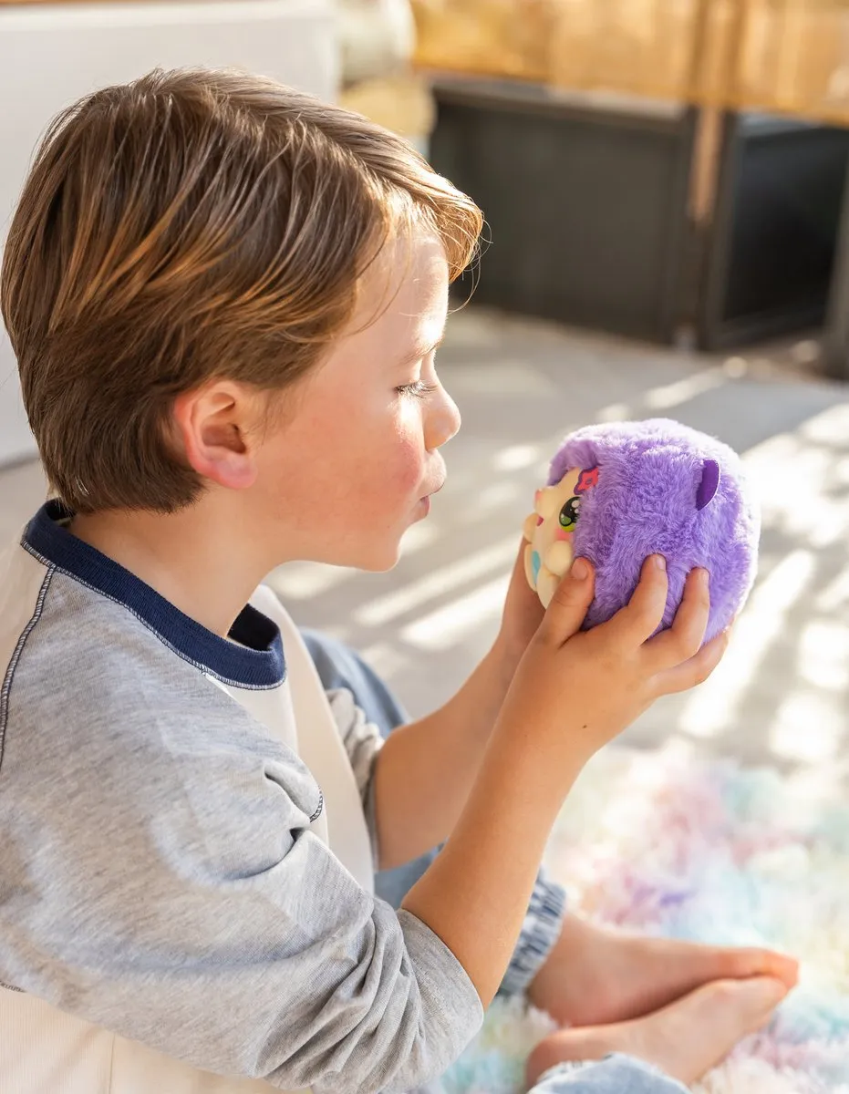 Jumbo Kiss-meez Hamster Interactieve Knuffel - Paars