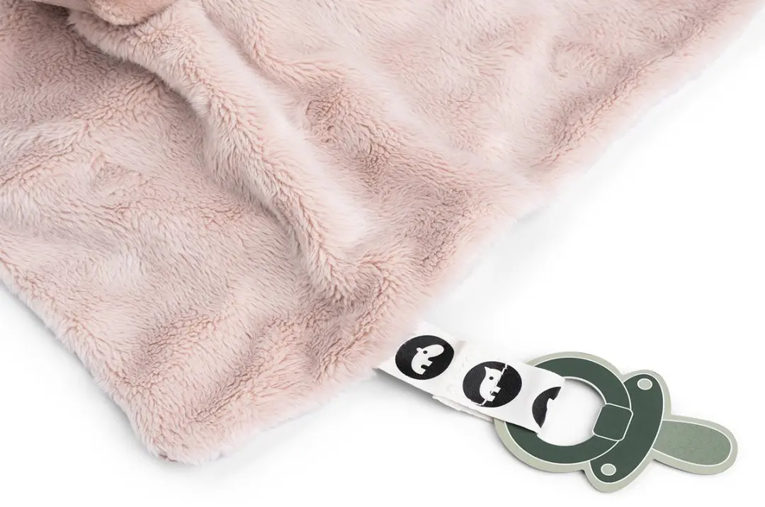 Done By Deer Tiny Farm Knuffeldoekje Roze