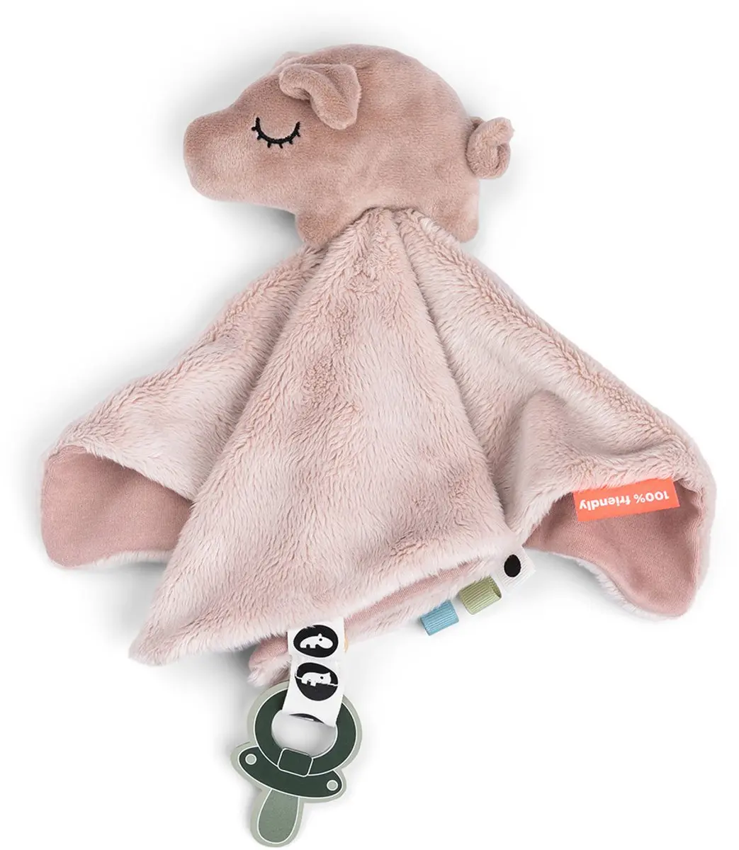 Done By Deer Tiny Farm Knuffeldoekje Roze