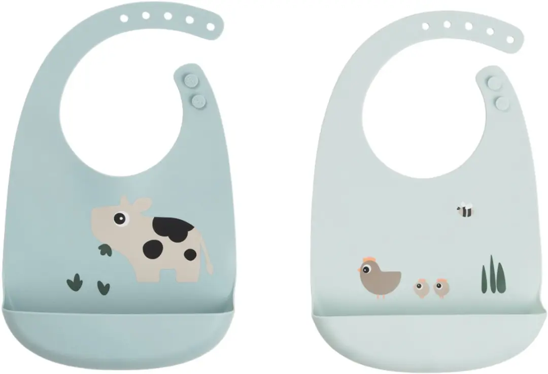 Done By Deer Tiny Farm Siliconen Slabbetje