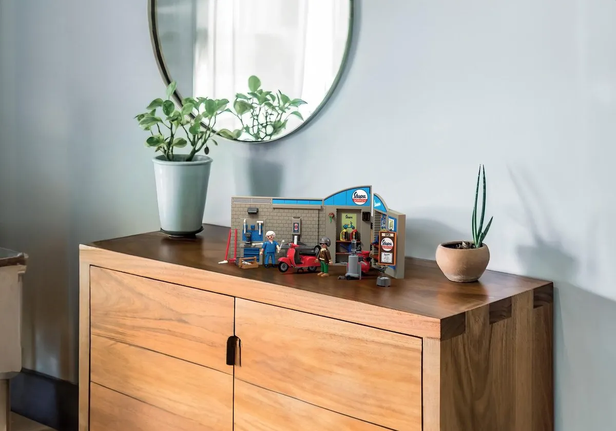 Playmobil 60s Vespa Garage 71620 - Multicolor - afbeelding 6 van 6