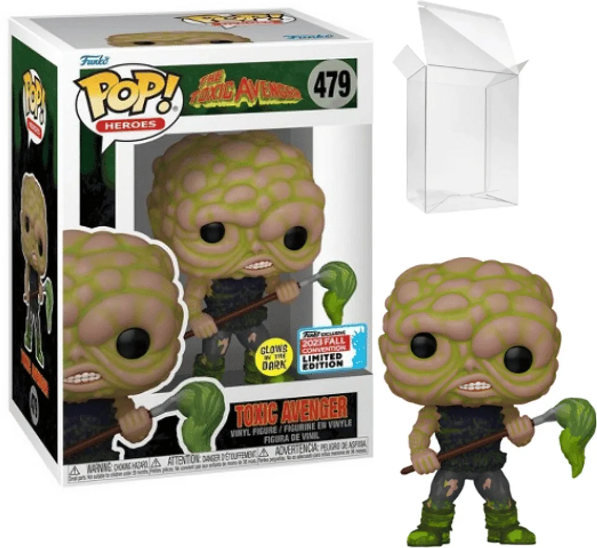 Funko POP! Toxic Avenger 479 GITD - NYCC 2023 Exclusief