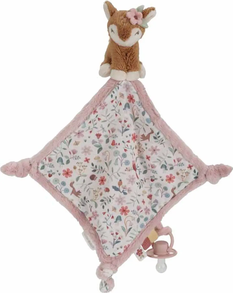 Little Dutch Knuffeldoekje Fairy Garden Hert Roze