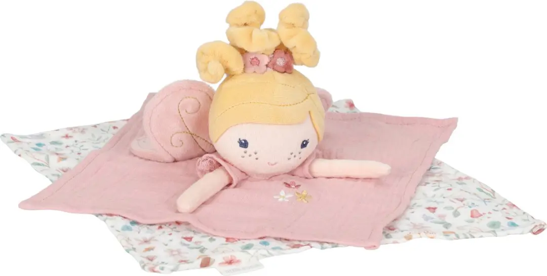 Little Dutch Knuffeldoekje Fairy Mila Fairy Garden - Licht roze