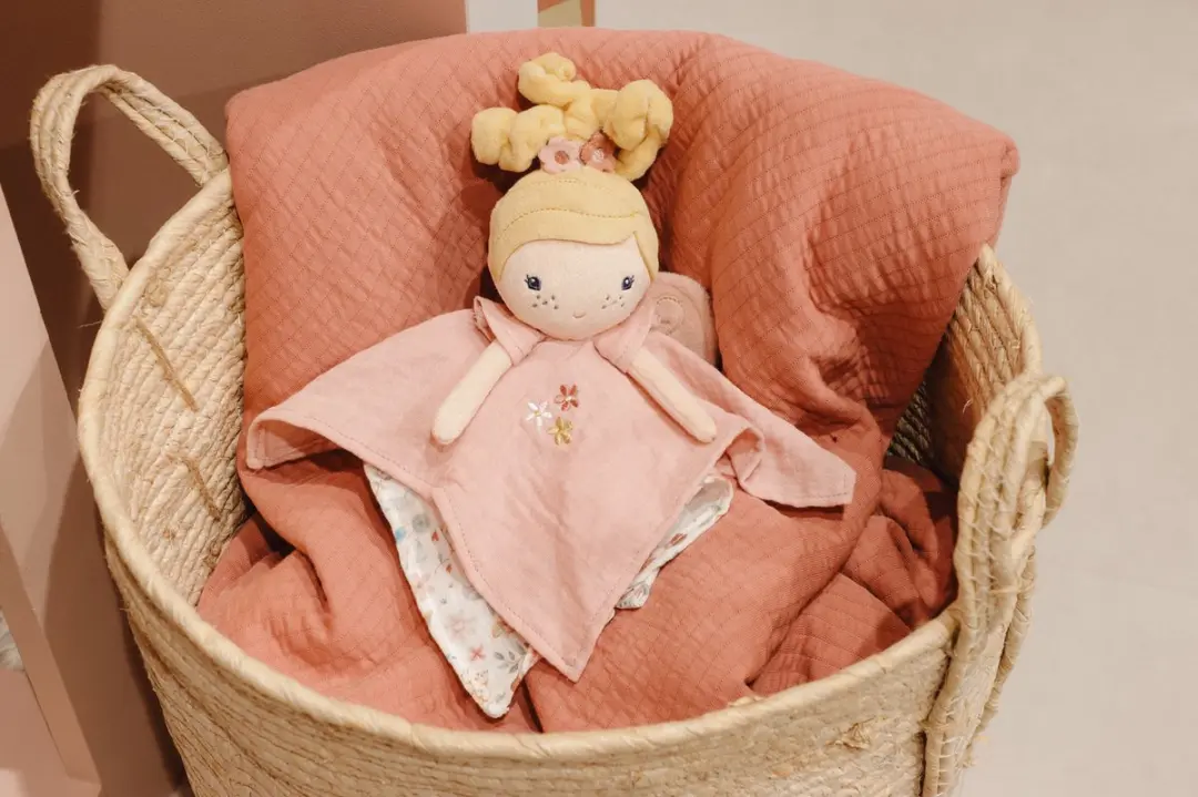 Little Dutch Knuffeldoekje Fairy Mila Fairy Garden - Licht roze