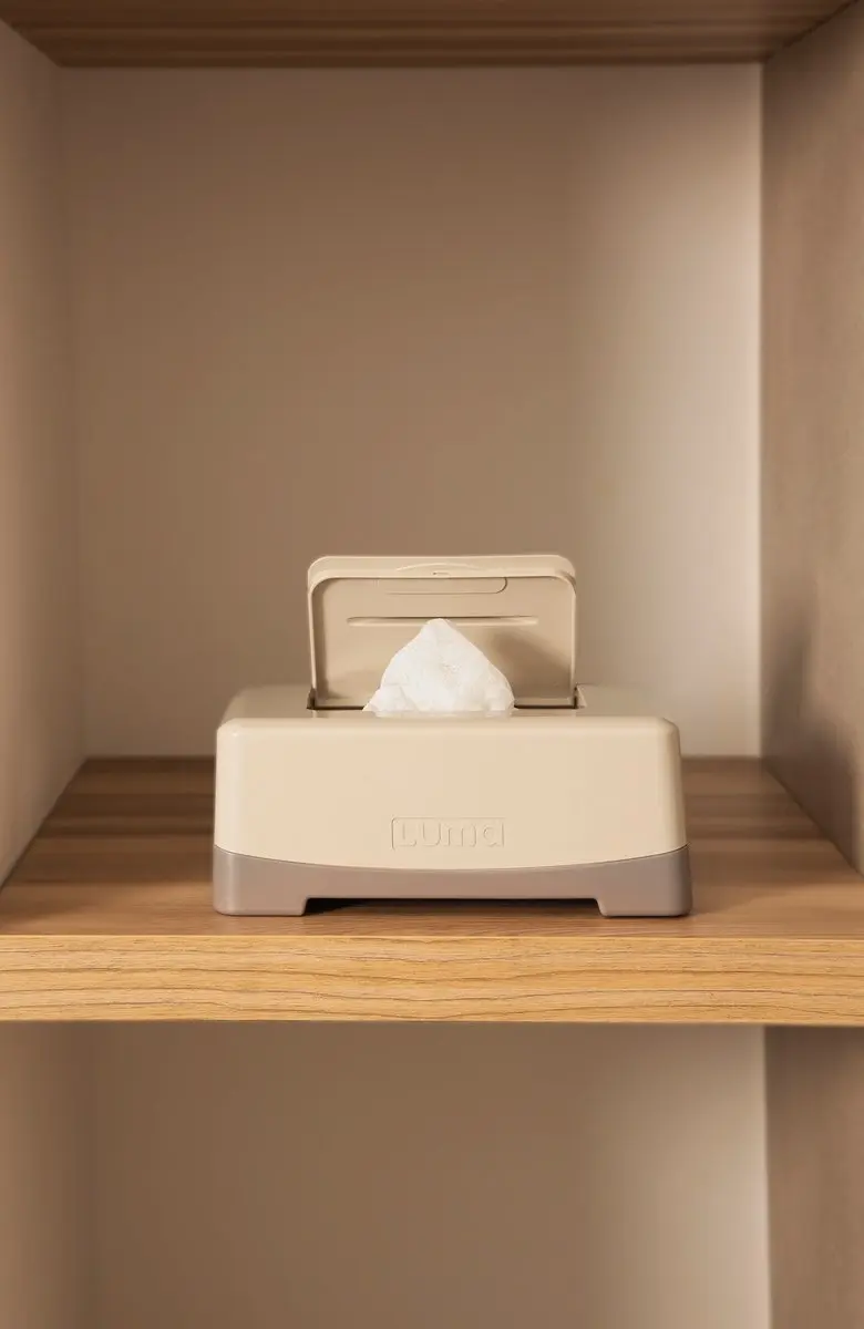 LUMA Easy Wipe Box - Almond