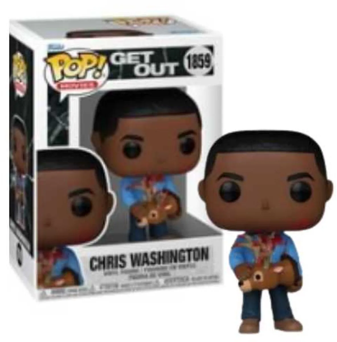 Funko Pop Movies Get Out Chris Washington - 74267 - Multi