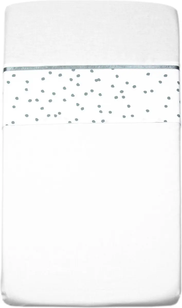 Briljant Baby Ledikantlaken 100x150cm - Stonegreen