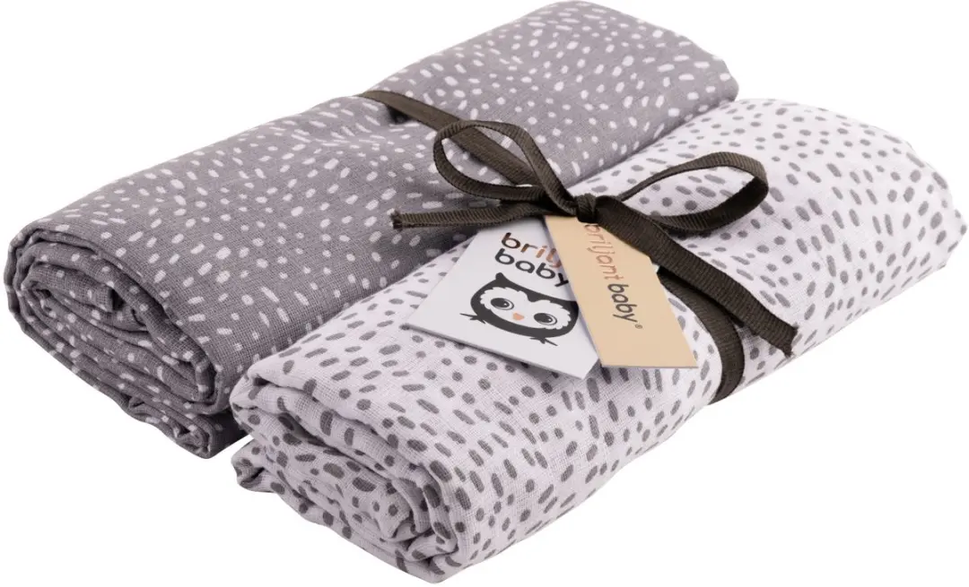 Briljant Baby Multidoek Hydrofiel XL Minimal Dots