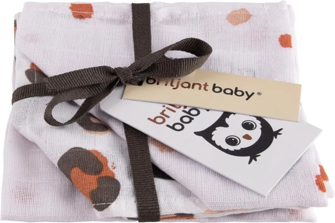 Briljant Baby Hydrofiel Monddoekje Africa Pink