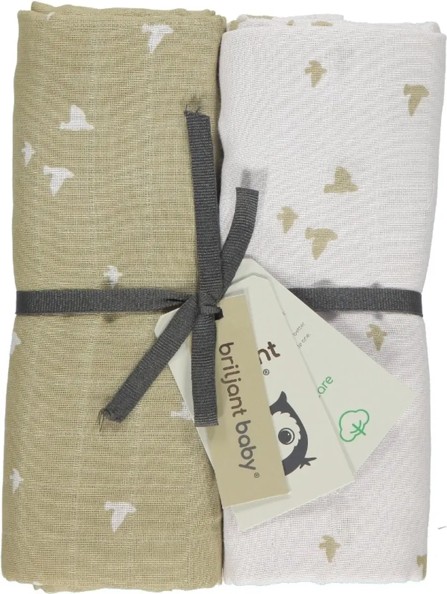 Briljant Baby Hydrofiel Multidoek XL Birds