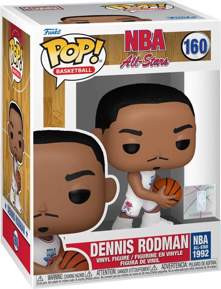 Funko Pop Basketball Legends Dennis Rodman #160