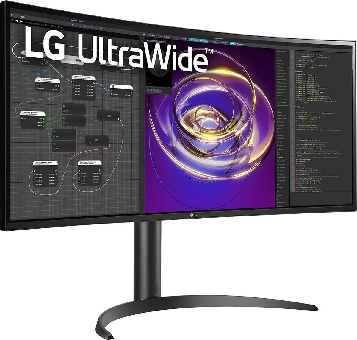 LG 34WP85C-B UltraWide Monitor 34