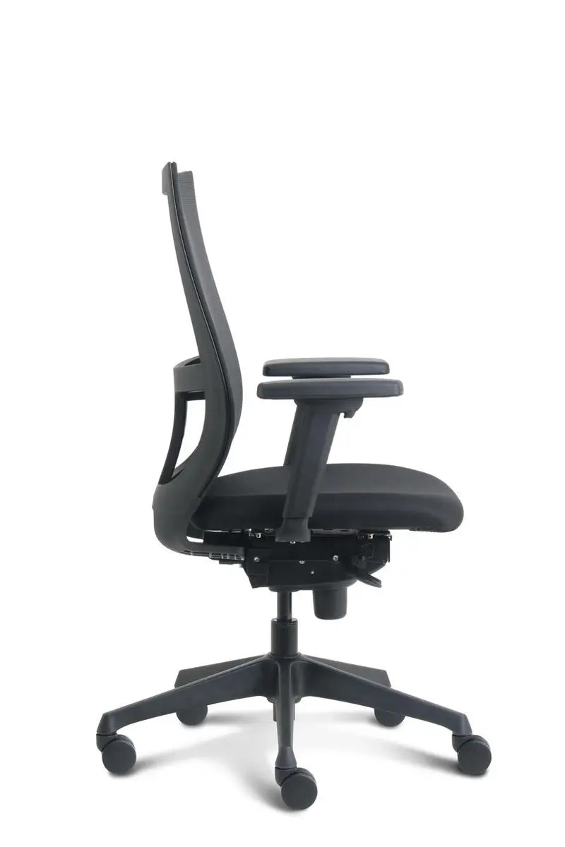 Euroseats Curve Bureaustoel - Zwart