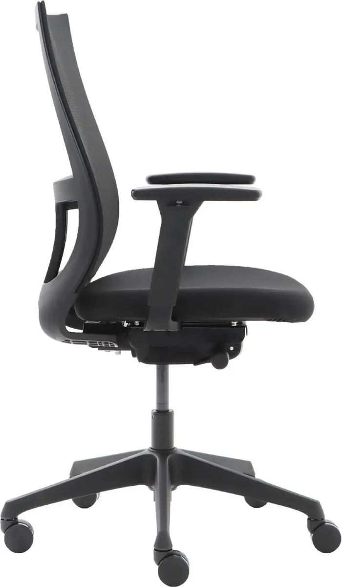 Euroseats Curve Bureaustoel - Zwart