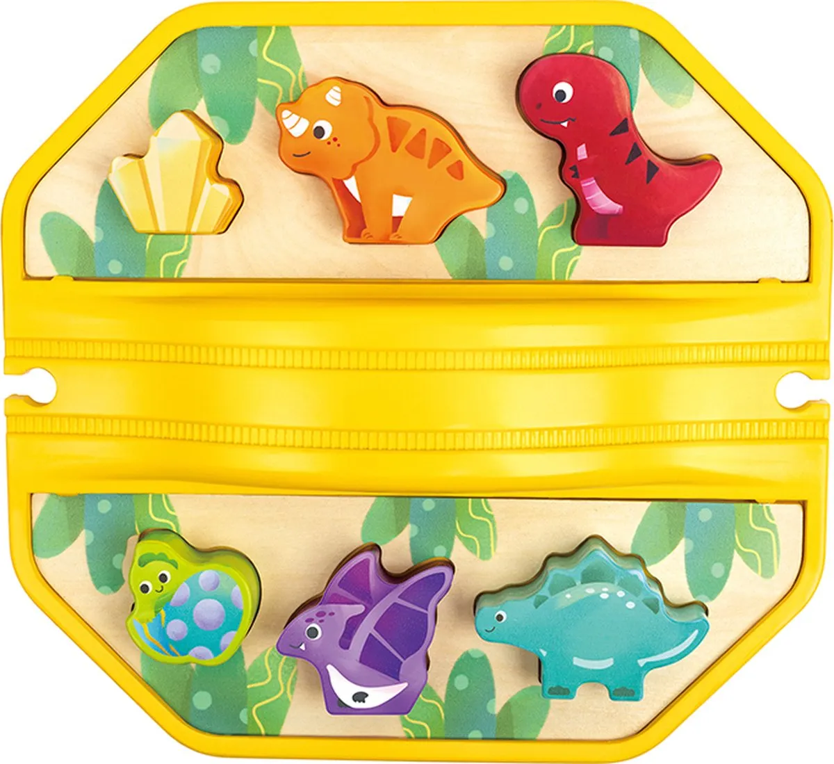 Hape Dinosaurus Houten Treinbaan E3828 - Multicolor
