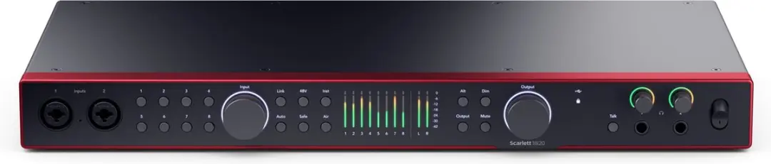 Focusrite Scarlett 18i20 4th Gen USB Audio Interface