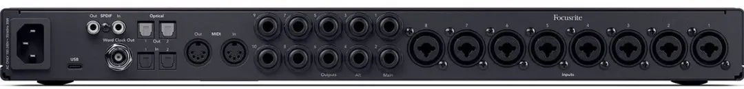 Focusrite Scarlett 18i20 4th Gen USB Audio Interface - 18 In/20 Uit - 8 Preamp - afbeelding 3 van 6
