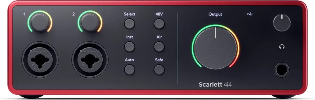 Focusrite Scarlett 4i4 4e Generatie PCM0017721-000 Audio-interface