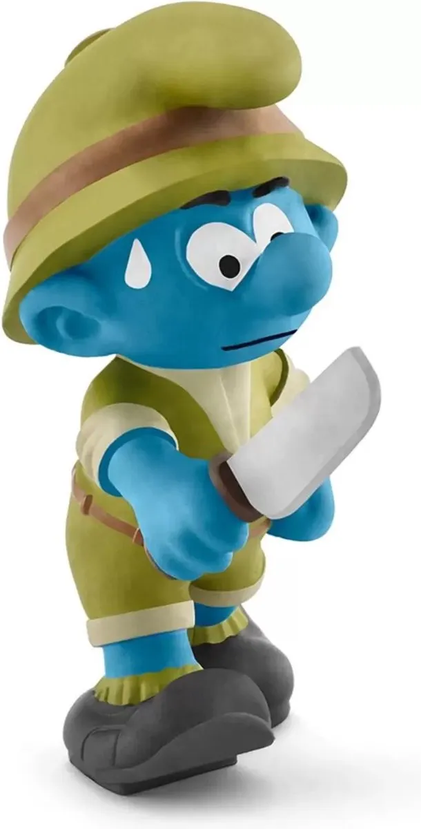 Schleich Jungle Smurf Avonturier 20782 - Multicolor