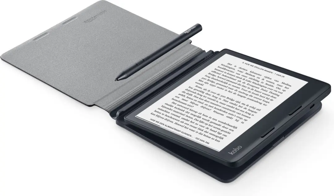 Kobo Sage PowerCover Hoes - Zwart - Ingebouwde batterij