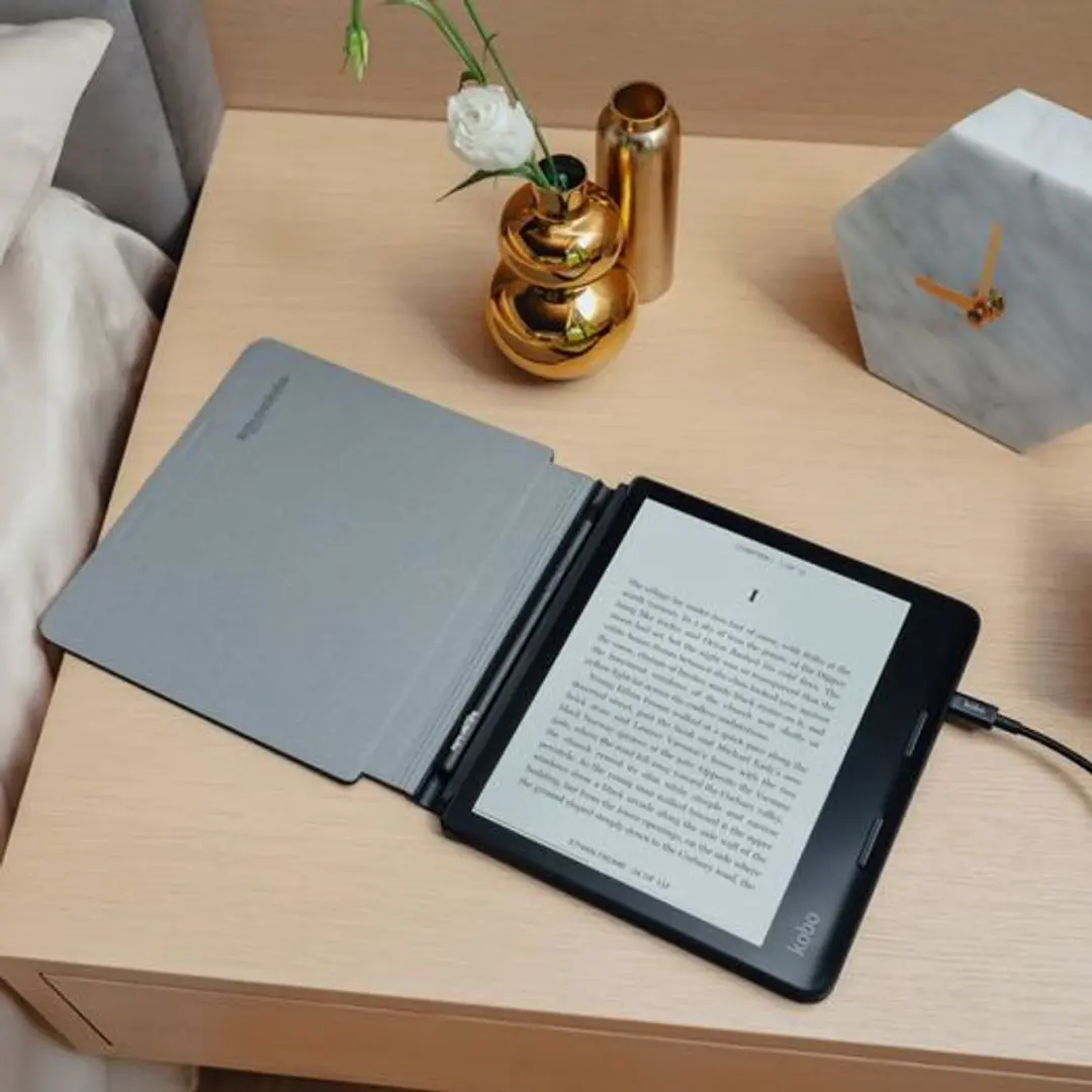 Kobo Sage PowerCover Hoes - Zwart - Ingebouwde batterij - afbeelding 6 van 6