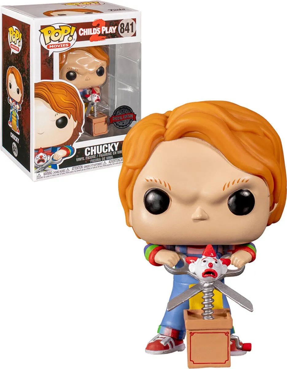 Funko Chucky POP! Movies Buddy & Giant Scissors - 9cm - Multi