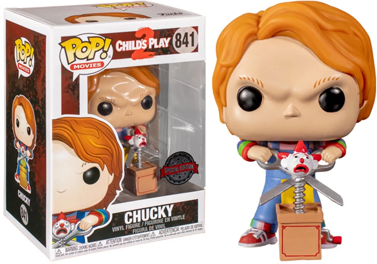 Funko Chucky POP! Movies Buddy & Giant Scissors
