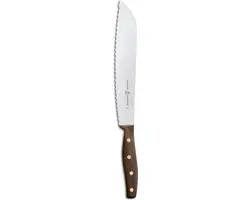 Robert Herder Grandmoulin Broodmes 24cm - Heft Walnotenhout - afbeelding 6 van 6