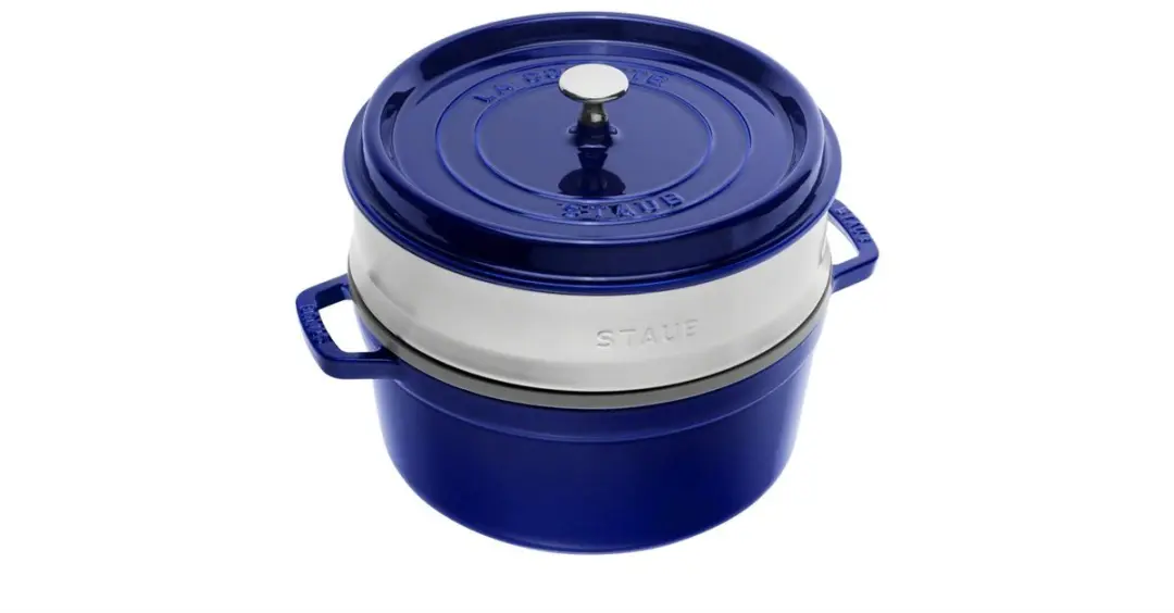 Staub Cocotte Rond 26cm - 1L - Donkerblauw - afbeelding 3 van 3